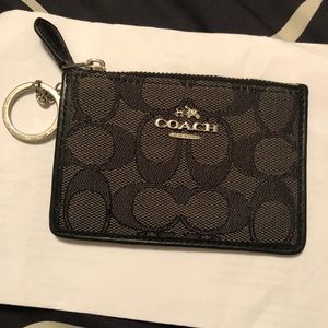 Authentic Coach Coin/Card Keyring holder